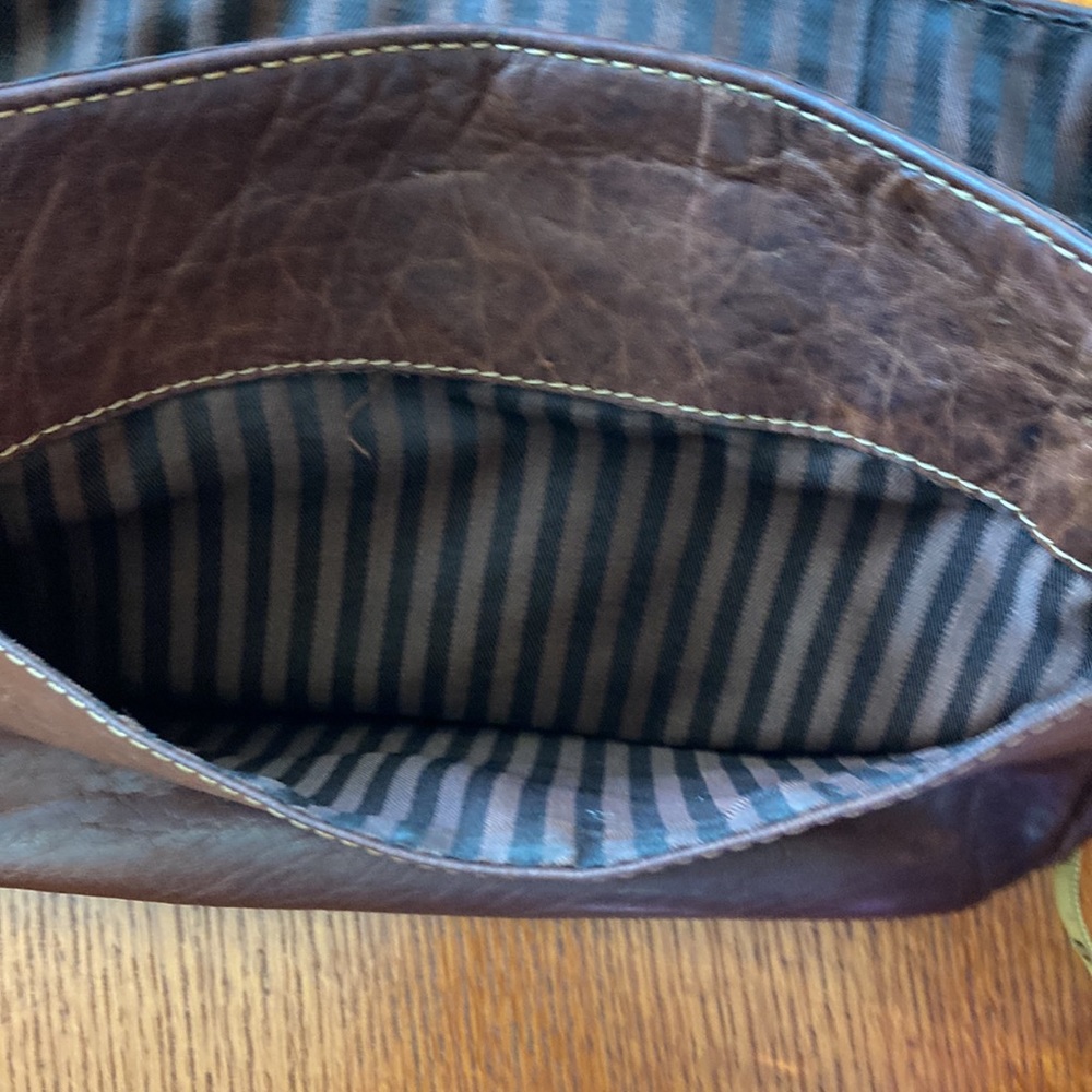 JACK GEORGES VOYAGER Handbag. 💯 buffalo leather. - Picture 7 of 14